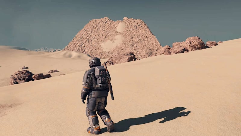 the great pyramid starfield