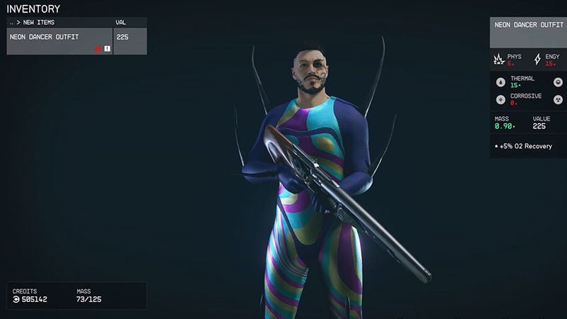 All Unique Apparel Armor in Starfield