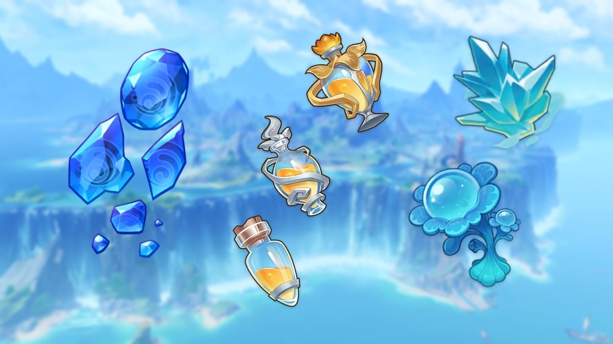 Genshin Furina Ascension Materials