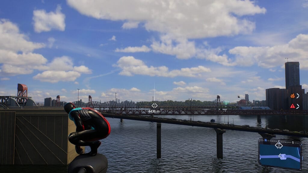 Spiderman 2 Manhattan Width Measurement