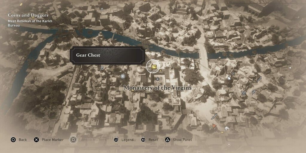 Where to find the Abbasid Knight outfit in Assassin's Creed Mirage