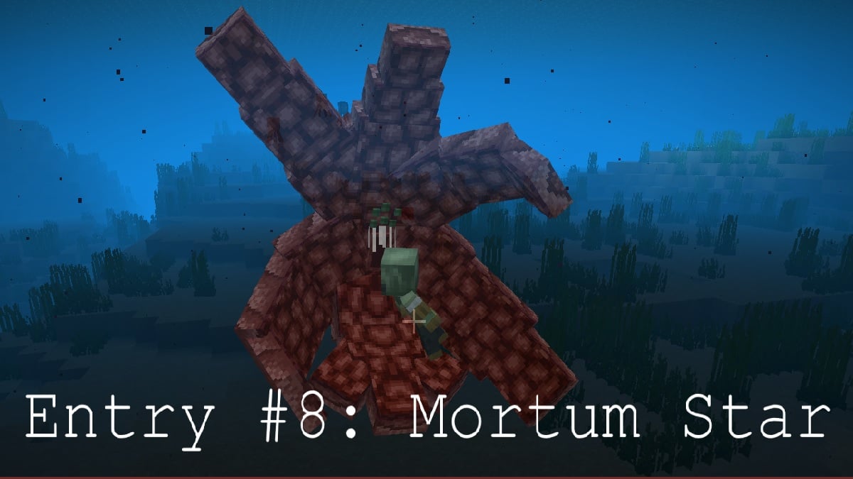 dark waters, one of the scariest minecraft mods