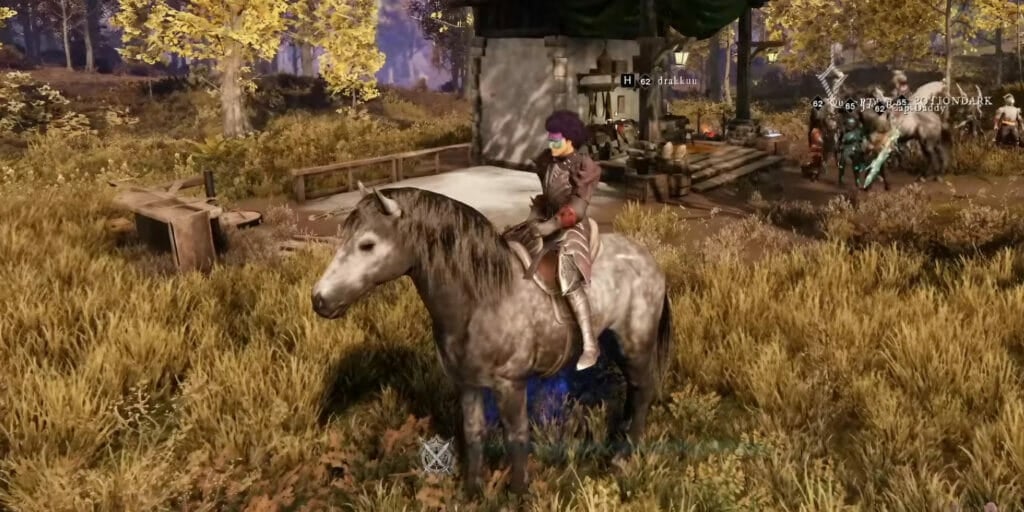 How To Unlock Mounts in New World (My Kingdom for a Horse) Player riding new world mount