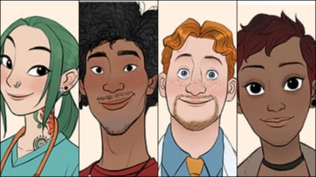 All Romance Options in Coral Island (Gift Guide) Portraits of four characters you can romance in Coral Island