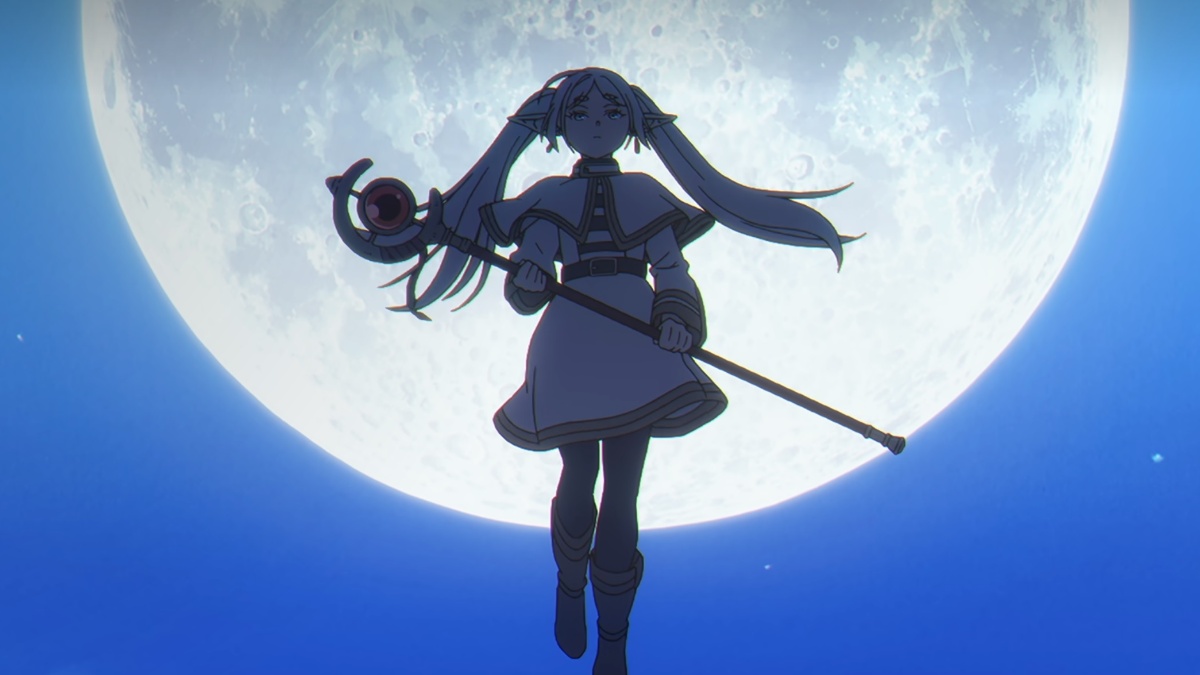 Frieren vs Aura in one of the most popular anime in 2023