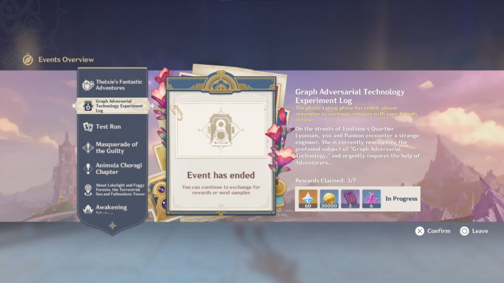 Genshin Special Analysis Zoom Lens