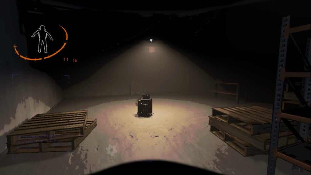 Scrap in the middle of a room in Lethal Company