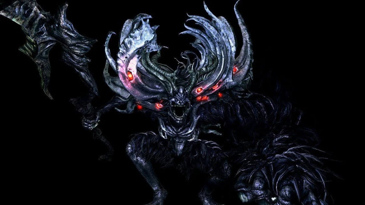 Manus is at the top of the hardest bosses in Dark Souls