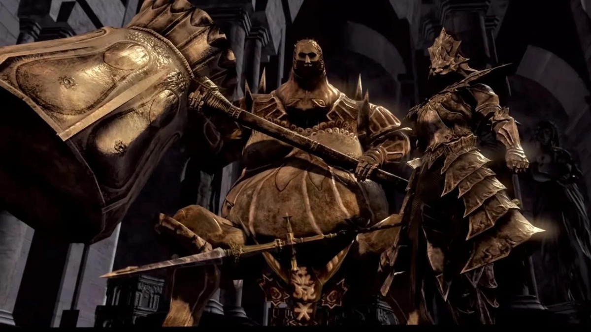Ornstein and Smough in Dark Souls