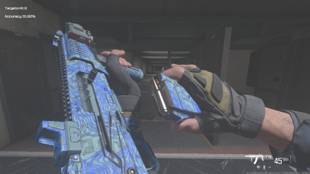 MW3 Firing Range Weapon Test