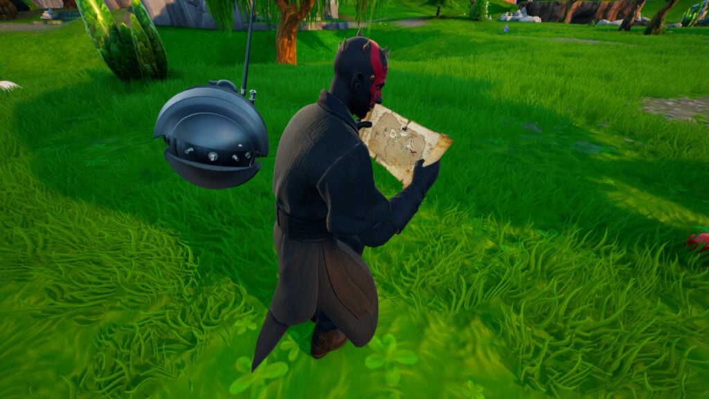 Where to find Buried Treasure Map in Fortnite OG