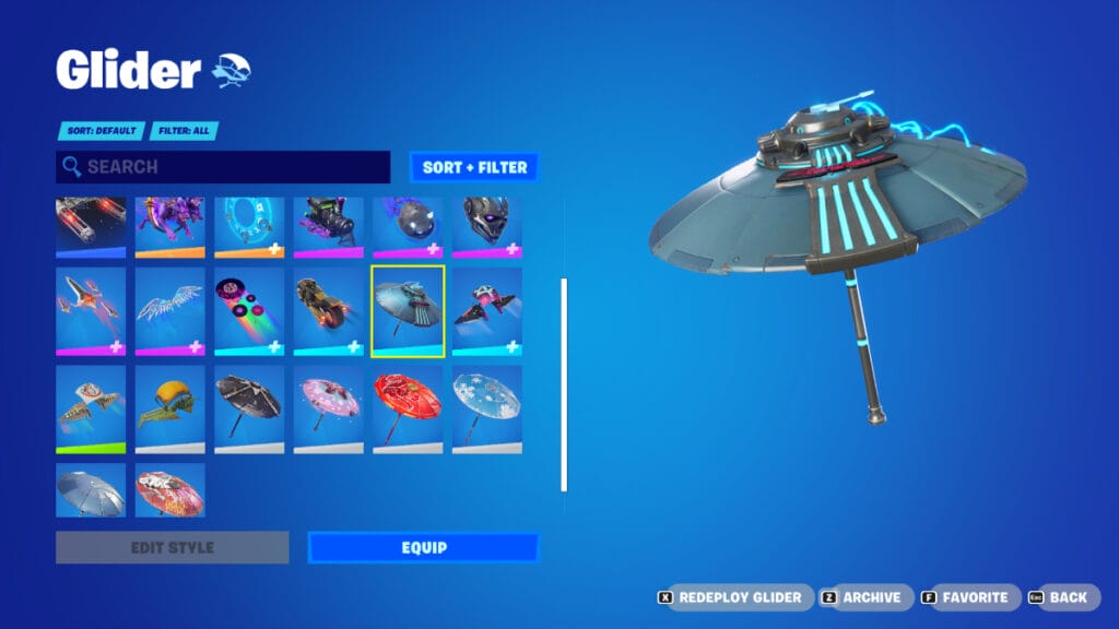 fortnite competitor's time brella