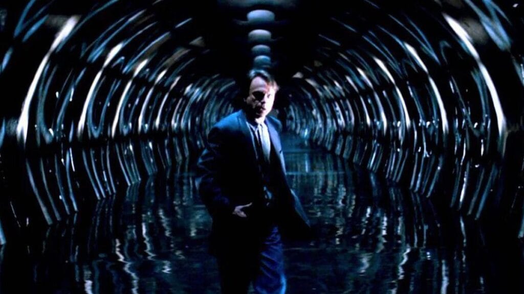 A shot from In the Mouth of Madness