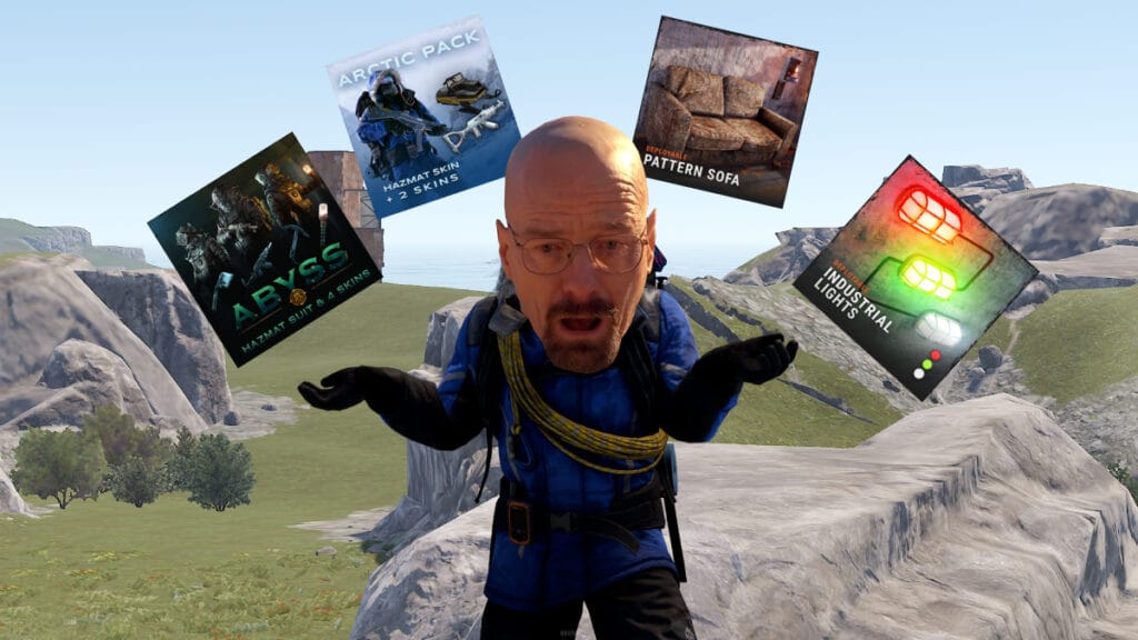 Facepunch Needs to Stop Pay-To-Win DLC Items in Rust & Fix the Damn Game rust pay to win dlc items