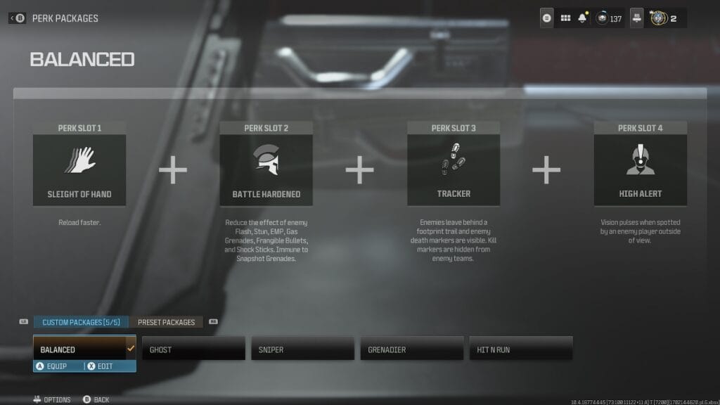 best Custom perk packages warzone 3