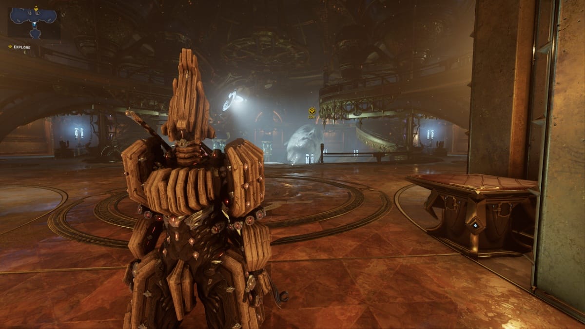 Corvex gameplay in Warframe