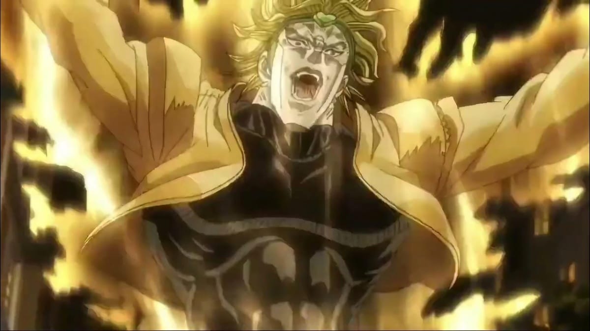Dio Brando as one of the best anime villains