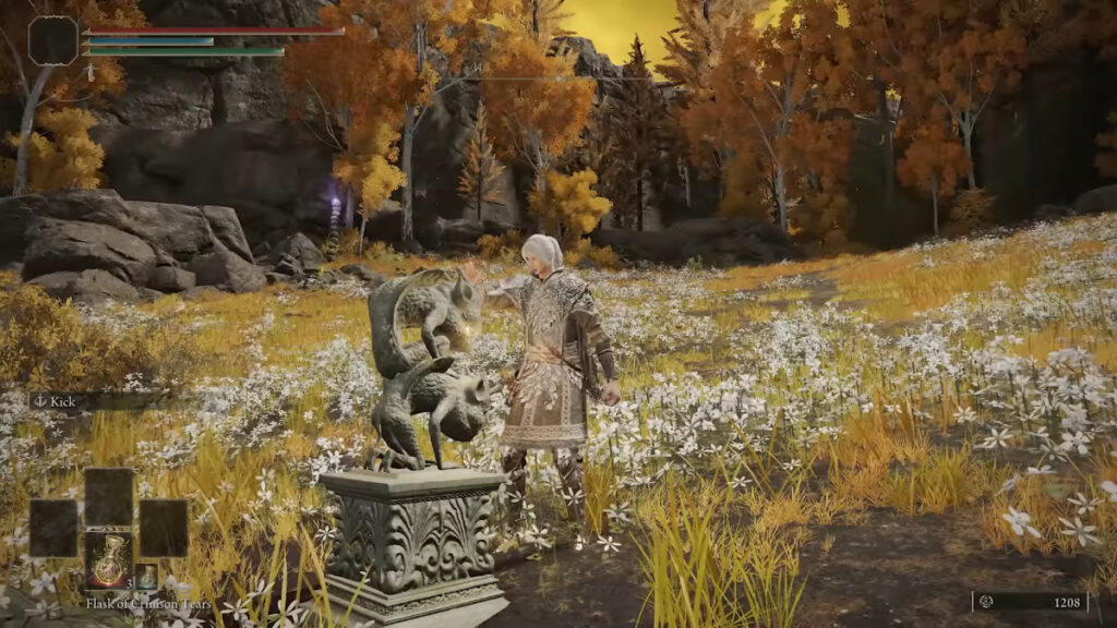 The player uses a Stonesword Key, one of the best starting Keepsake gifts in Elden Ring