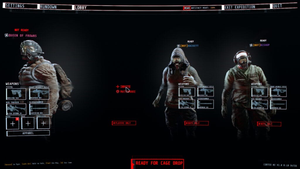 How To Invite and Play With Friends in GTFO