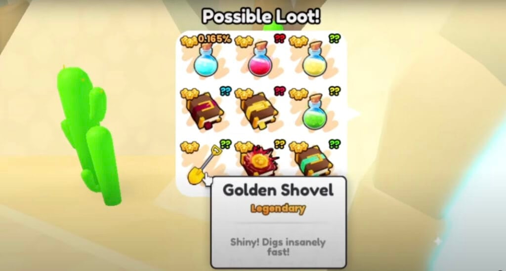 How to acquire the Golden Shovel