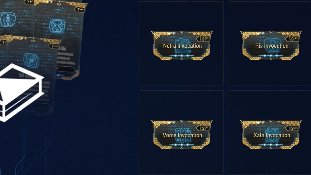 Invocation Tome Mods in Warframe