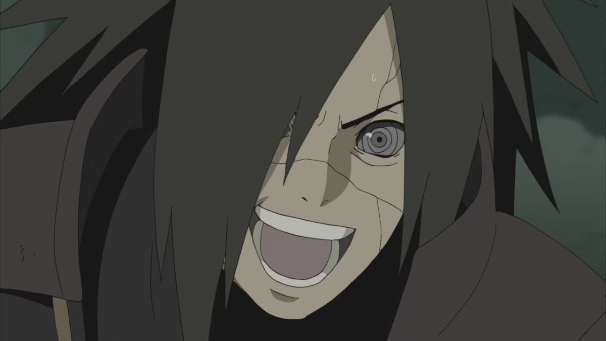 Uchiha Madara in a fight