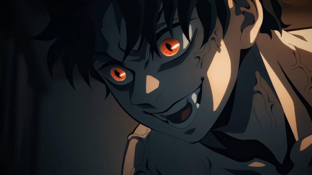 Muzan transformation scene