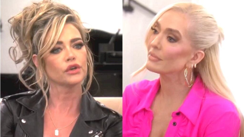 Real Housewives of Beverly Hills Denise and Erika Trade Verbal Blows Real Housewives of Beverly Hills: Denise Richards - Erika Jayne