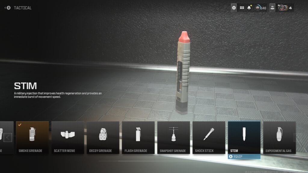 Stim Shot in Warzone