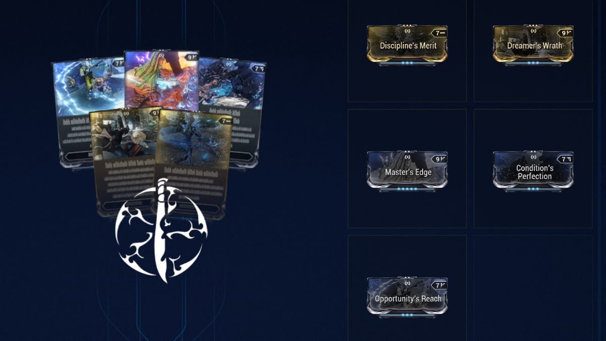 Warframe Tennokai mods bundle