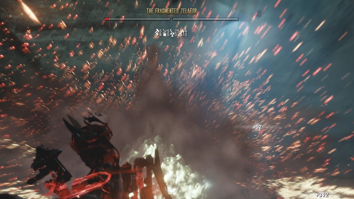 The Fragmented boss in Warframe