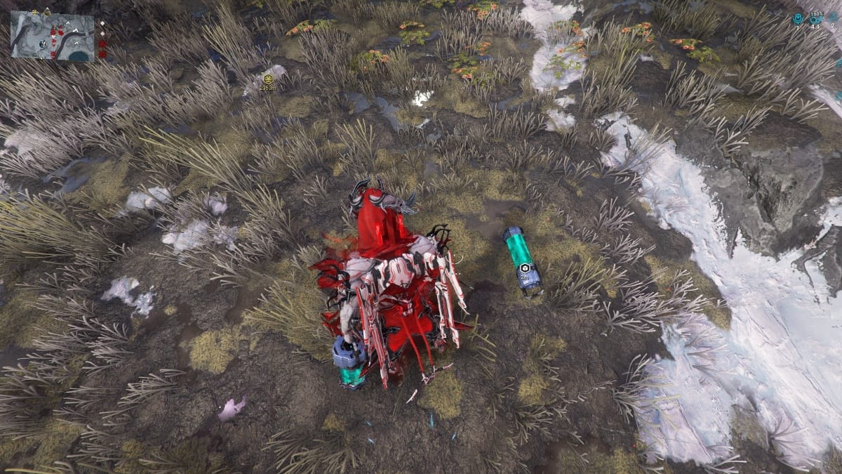 Coolant Canister for the Thermia Fractures event