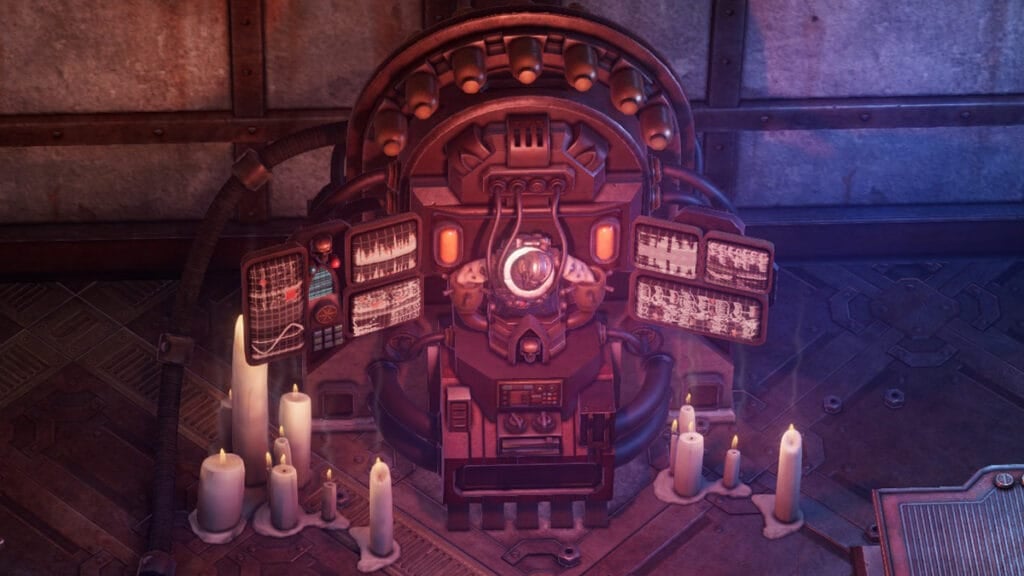 Warhammer 40k Rogue Trader Data Altar Shrine Image