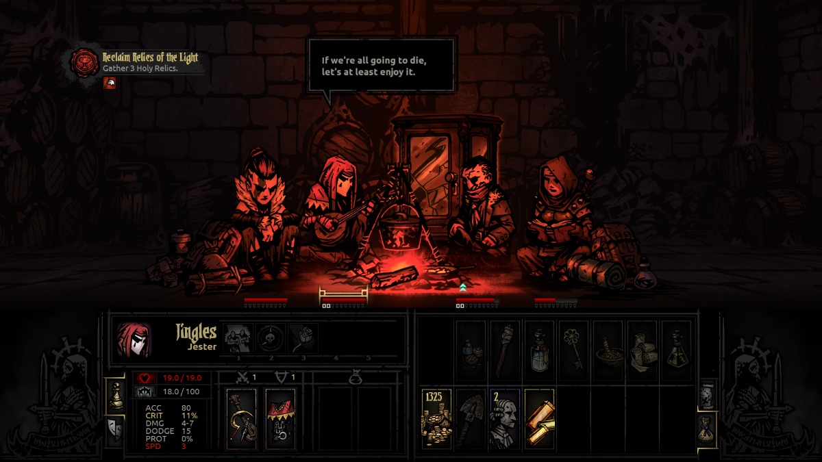Darkest Dungeon is a D&D-like roguelike game