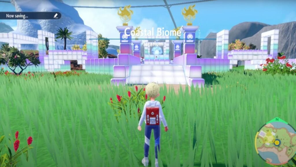 Coastal Biome in Pokemon Scarlet and Violet: the Indigo Disk