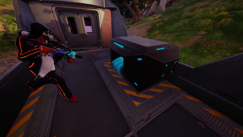 how to complete a train heist fortnite