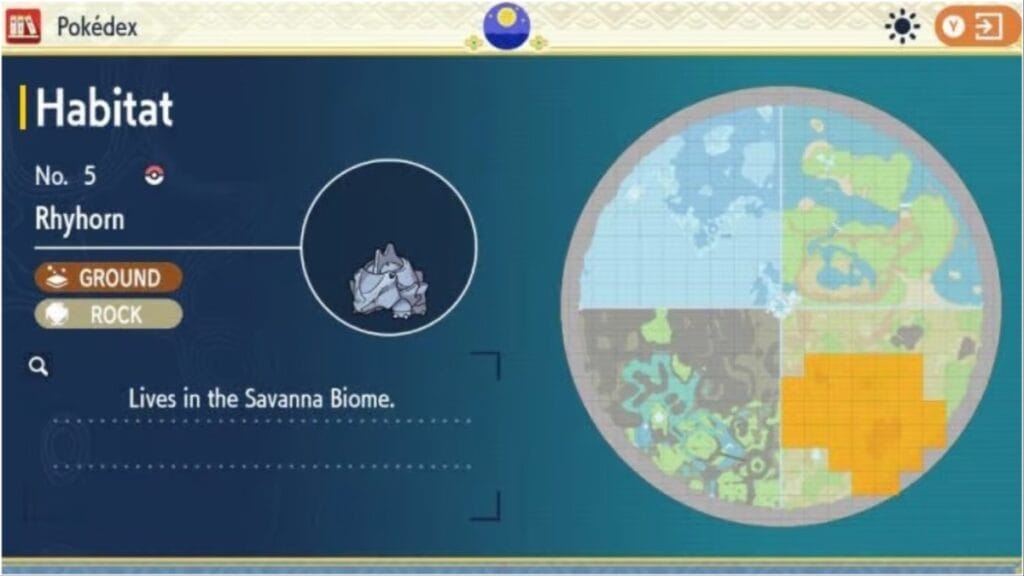 How To Find Rhyhorn in Pokemon Scarlet and Violet
