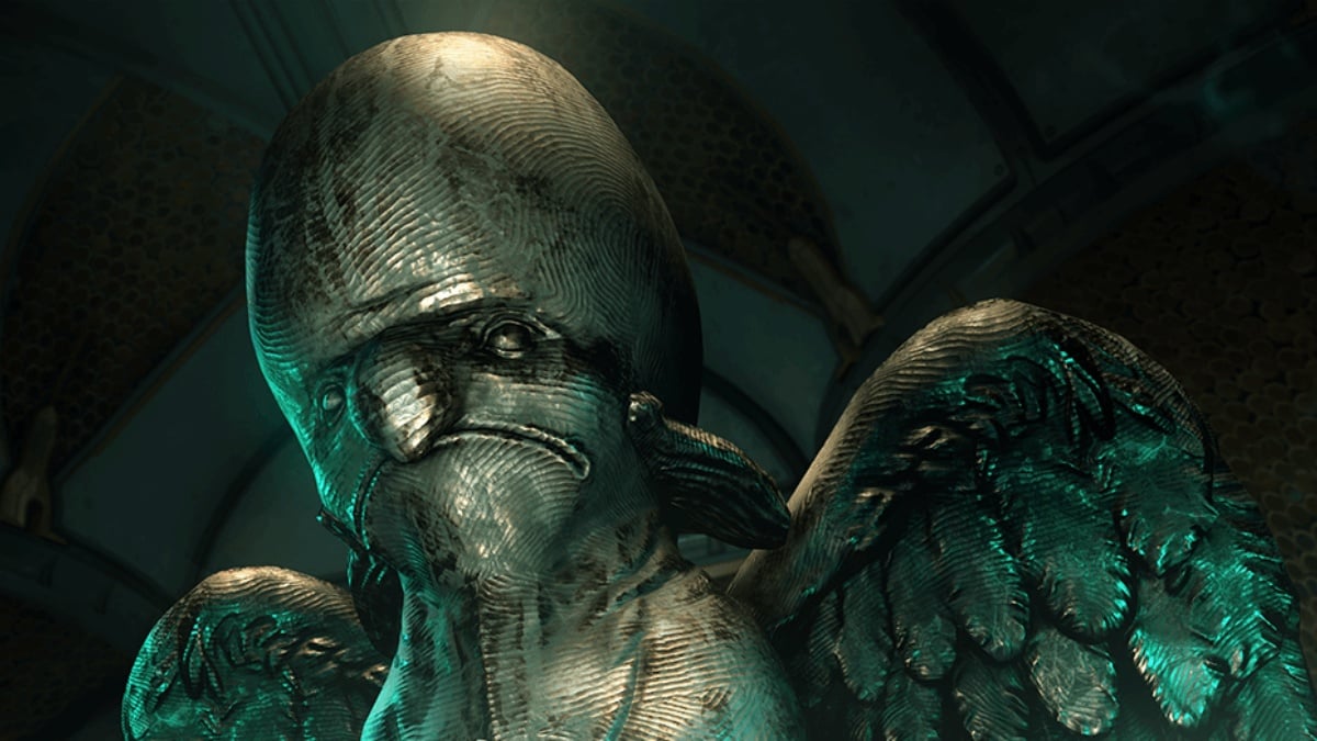 The Jahu Gargoyle sells the Krios Signa in Warframe