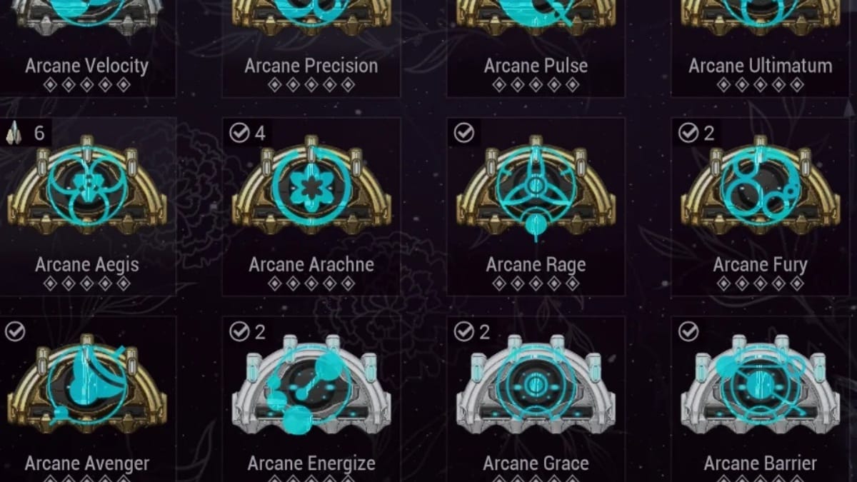 Warframe Gargoyles Cry Rewards Arcanes