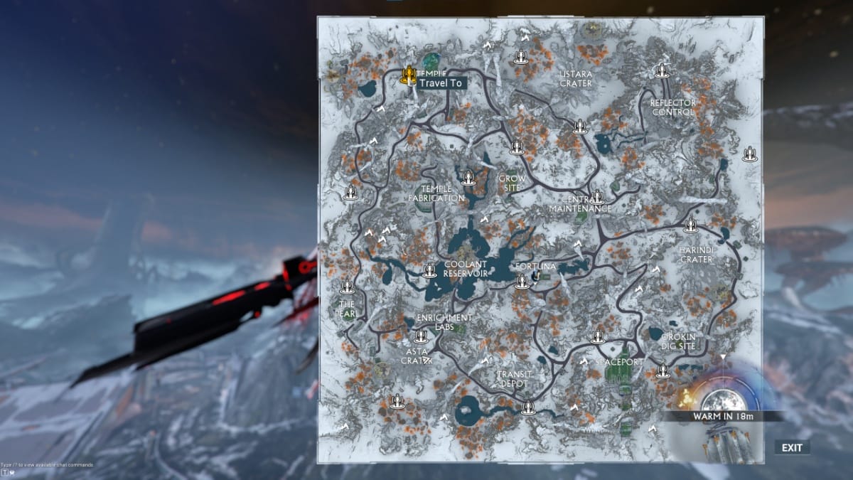 Warframe Thermia Fractures event initiation