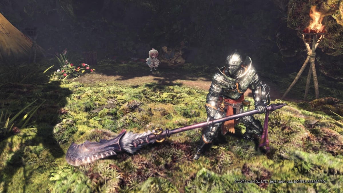 Demonlord Halberd in MHW