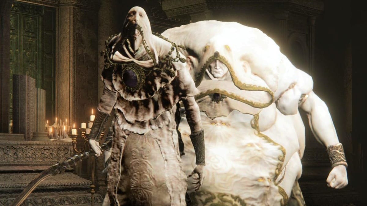 Godskin Duo is the hardest boss in Elden Ring for the duo category