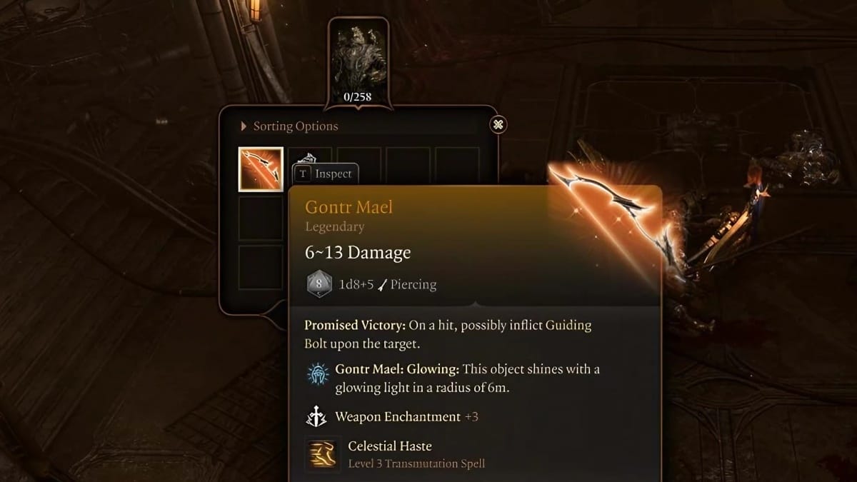 The best bow for Monk gear in BG3