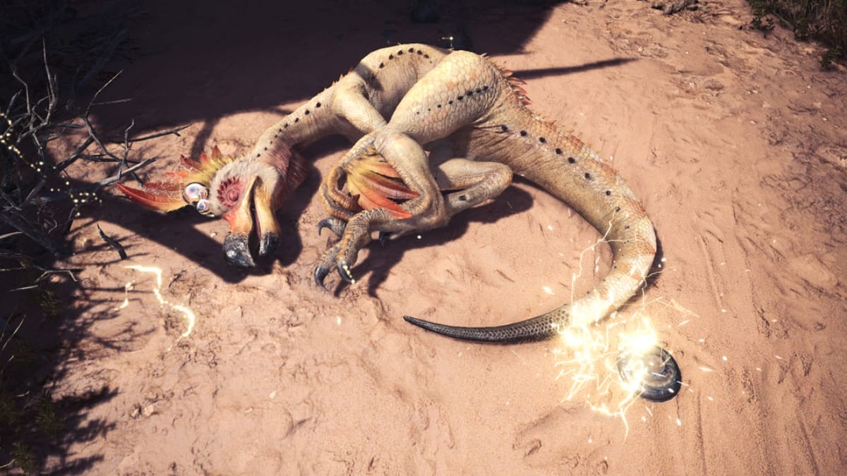 Monster Hunter World sleeping monster