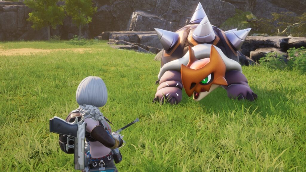 How To Get Digtoise in Palworld The player confronts Digtoise in Palworld