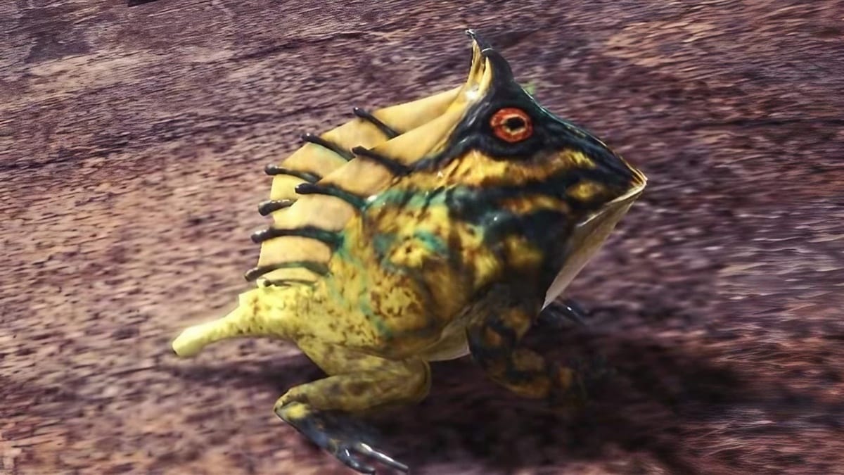 Monster Hunter World paratoad