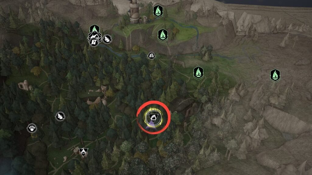 Troll location 1 Hogwarts Legacy