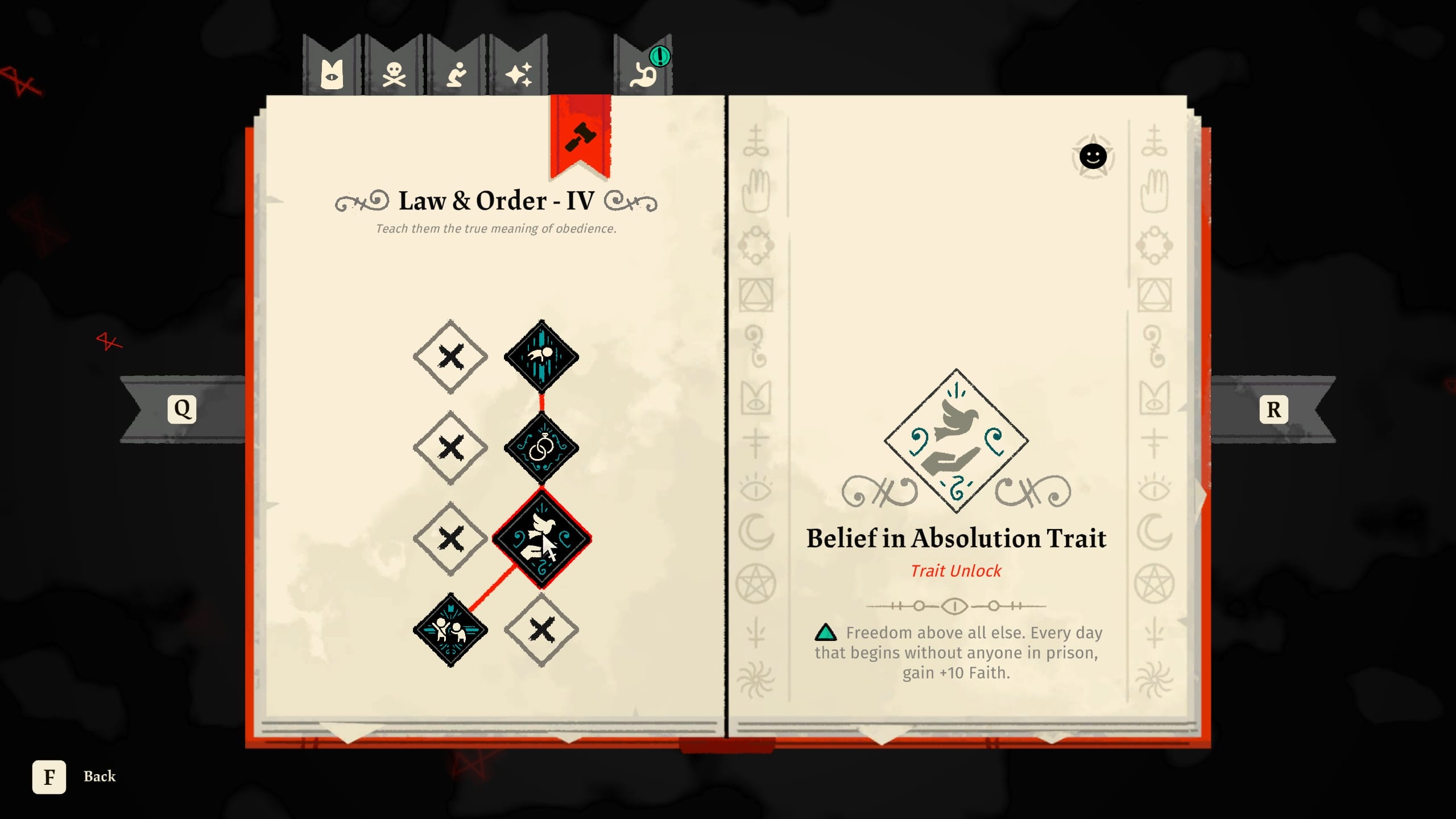 One of the best doctrines in Cult of the Lamb