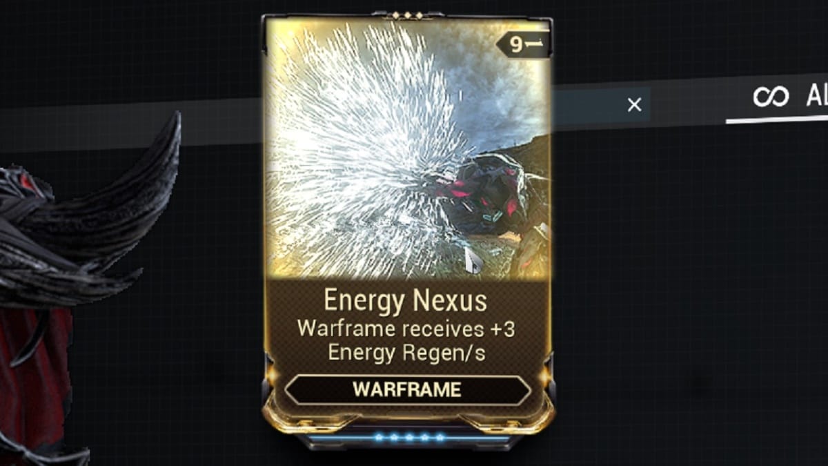 Warframe Energy source mod