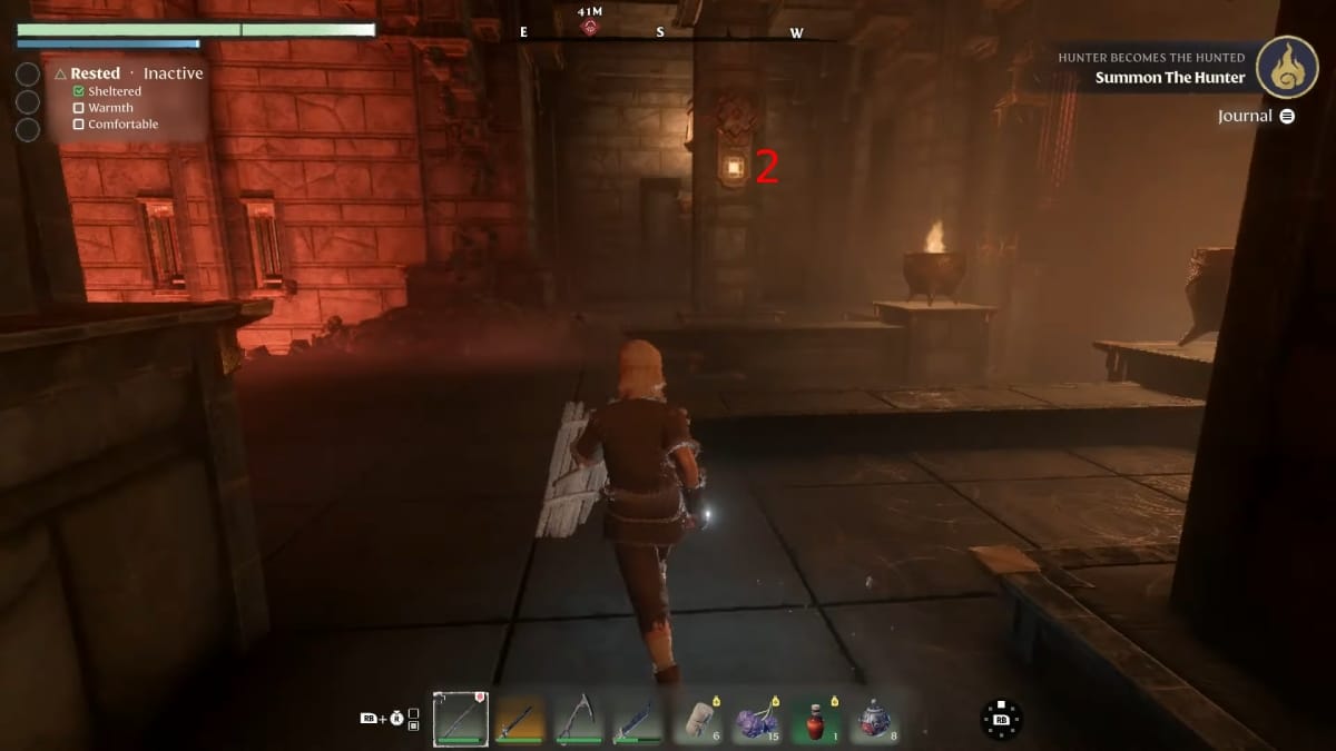 enshrouded hunter puzzle second seal